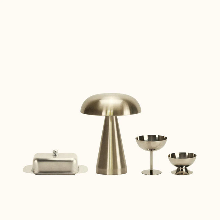 portable lamp and ceramic dish dinner party bundle - Dennis Did It