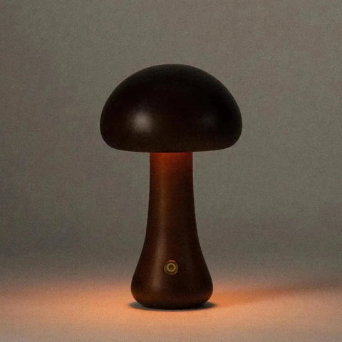 Timber Mushie Lamp | Walnut | Regular | US-Dennis Did It
