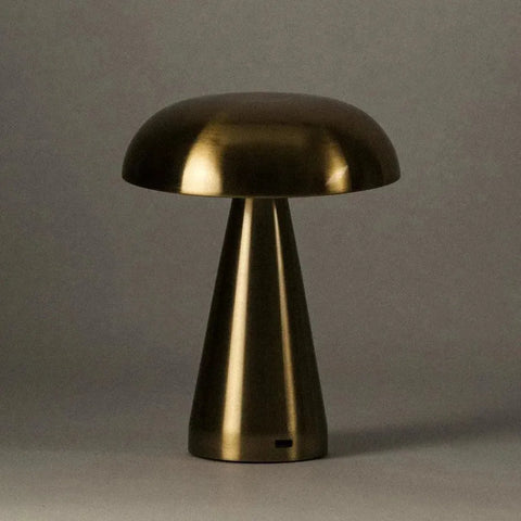 Portable Metal Touch Lamp | Brassy Gold | US-Dennis Did It