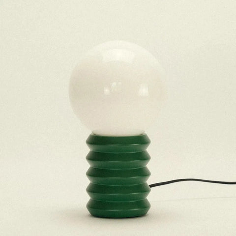 Ribbon Lamp | Forest Green-Dennis Did It
