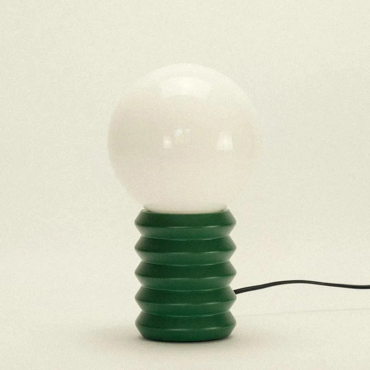 Ribbon Lamp | Forest Green-Dennis Did It