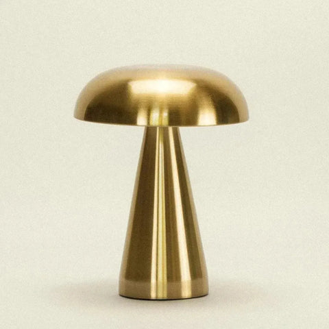 Portable Metal Touch Lamp | Brassy Gold | US-Dennis Did It