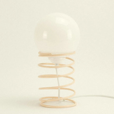 Put A Spring Into Your Lamp | Mocha | UK Plug-Dennis Did It
