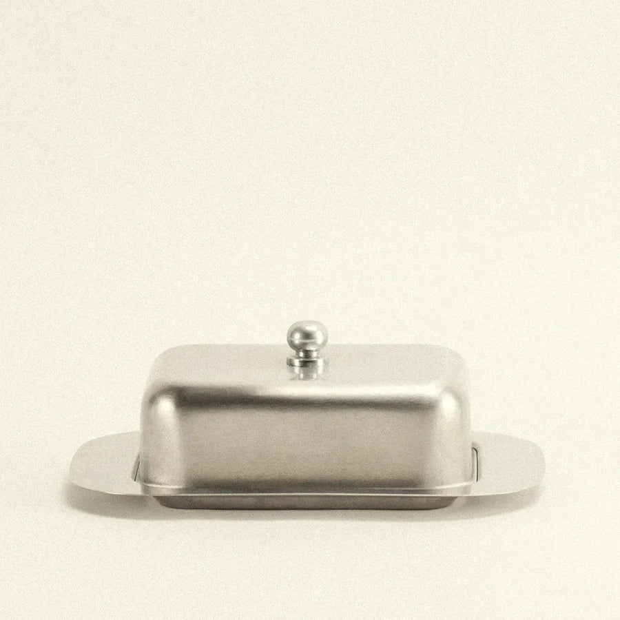 ceramic butter dish - minimalist considered design - Dennis Did It