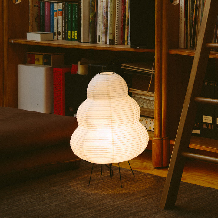 rice paper floor lamp trio bundle - three lamp set - Dennis Did It