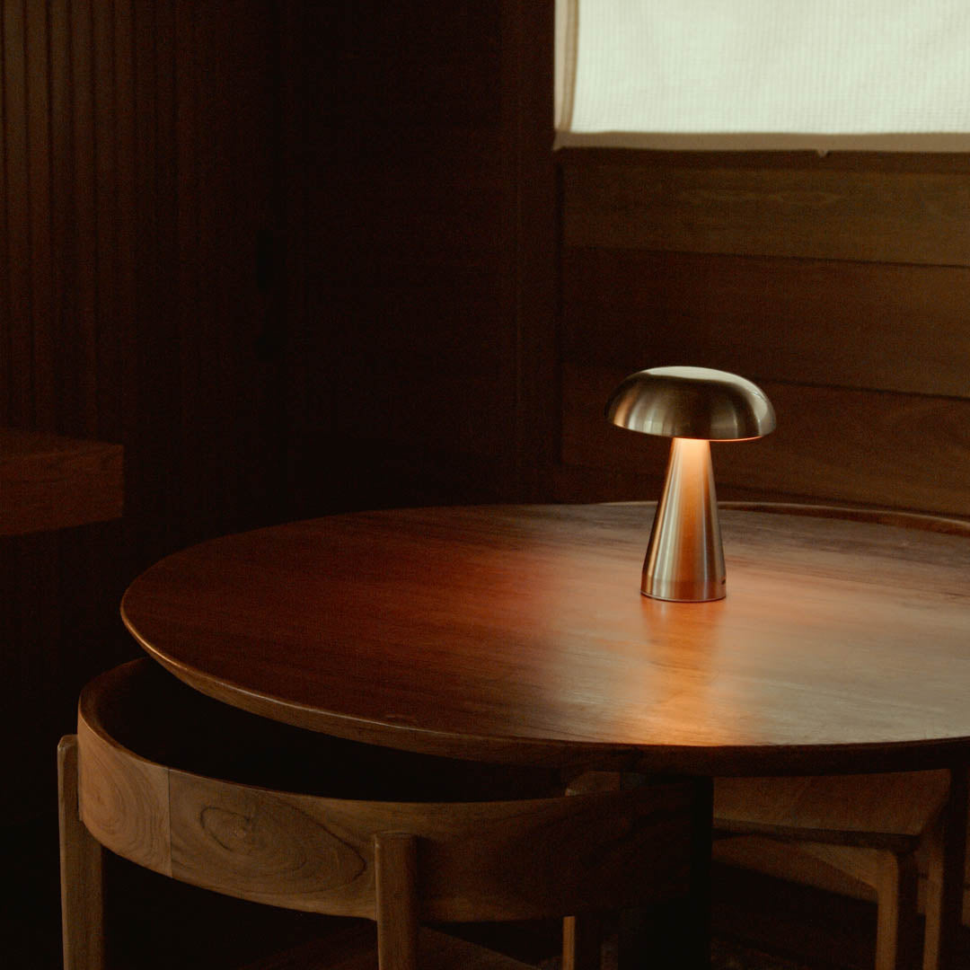 Portable Metal Touch Lamp | Aluminium-Dennis Did It