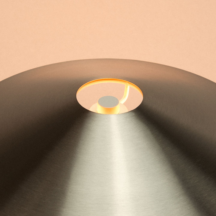 Hoist Lamp | Brushed Metal-Dennis Did It