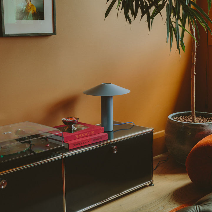 Hoist Lamp | Faded Denim-Dennis Did It