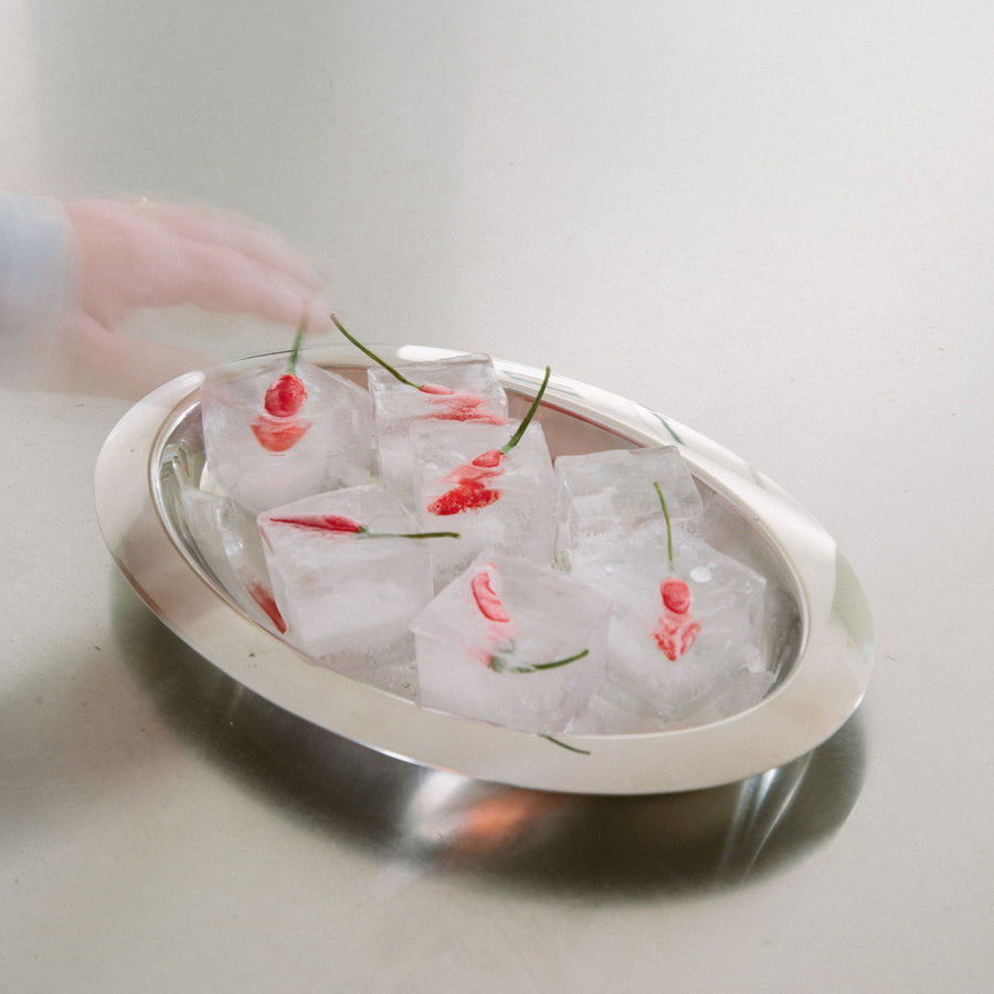 large decorative tray - minimalist japandi style - Dennis Did It
