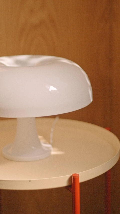Puffball Lamp | Snow White-Dennis Did It