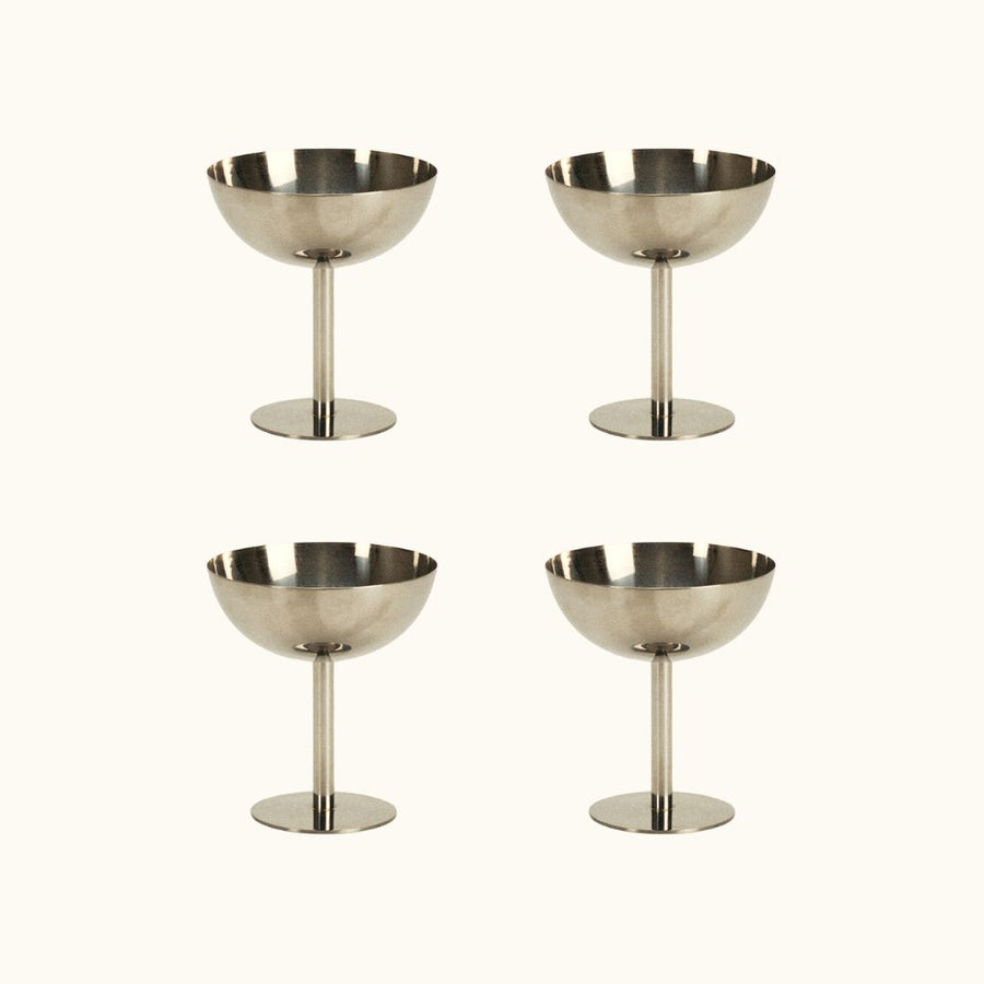 ceramic dish set of 4 - tall round bowls - Dennis Did It