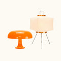 Boxy + Puffball Blood Orange Lamp Bundle