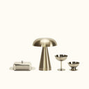 portable lamp and ceramic dish dinner party bundle - Dennis Did It
