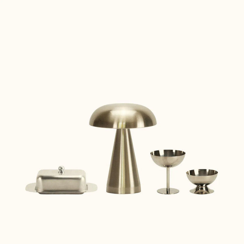 portable lamp and ceramic dish dinner party bundle - Dennis Did It