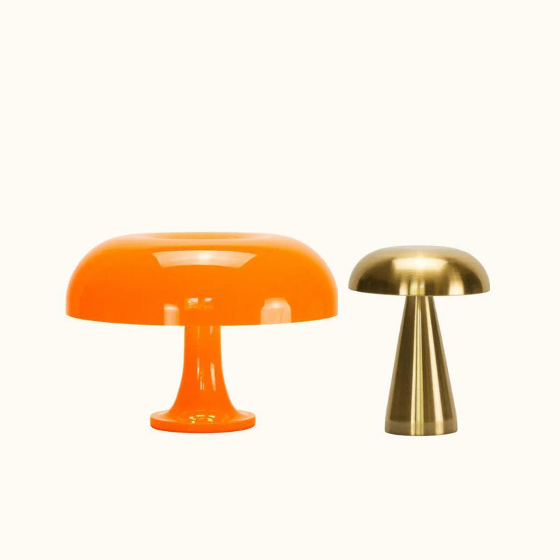 portable lamp duo - cordless mushroom and touch lamp set - Dennis Did It