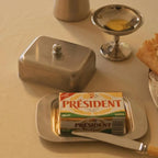 ceramic butter dish - minimalist considered design - Dennis Did It