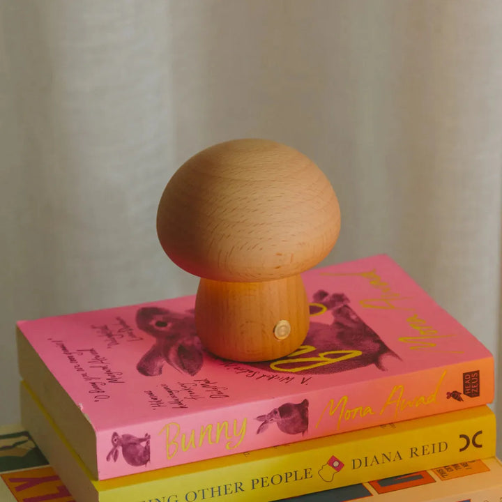 Timber Mushie Lamp | Beech | Small-Dennis Did It