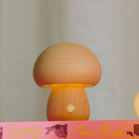 Timber Mushie Lamp | Beech | Small