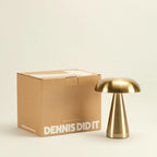 Brassy Gold Lamp Duo-Dennis Did It