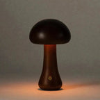 Timber Mushie Lamp | Walnut | Regular-Dennis Did It