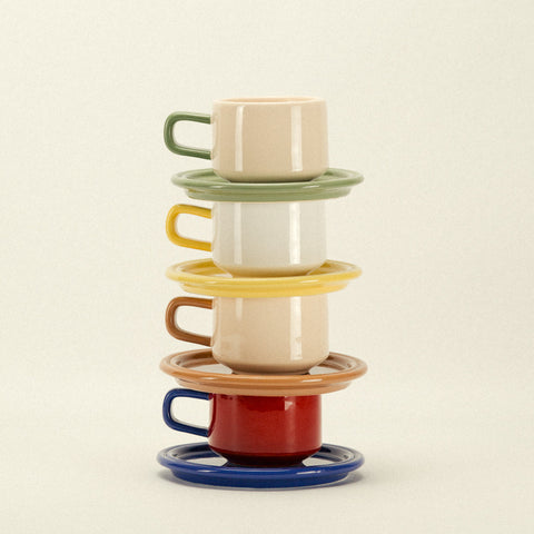 Spill the Tea Cup and Saucer Bundle (Set of 4)