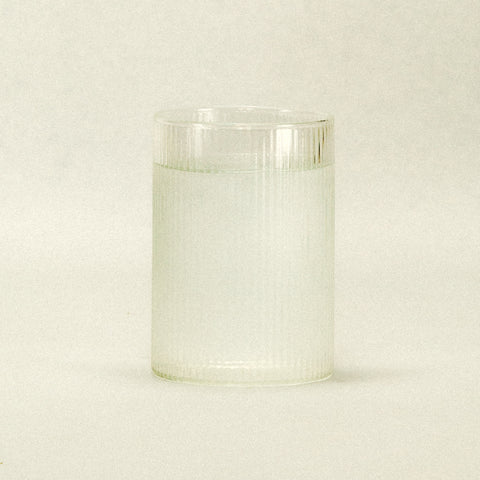 Fine Ribbed Glass