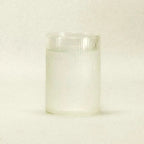 ribbed drinking glass - textured glassware - Dennis Did It