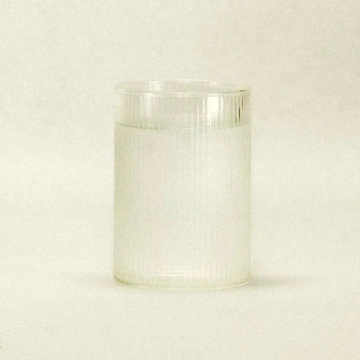 Fine Ribbed Glass - styled room