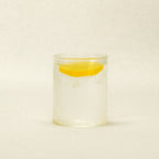 ribbed drinking glass set of 4 - textured glassware - Dennis Did It