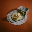 ceramic butter dish - minimalist considered design - Dennis Did It