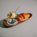ceramic catch-all dish large - oversized round ceramic tray - Dennis Did It