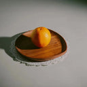 round decorative tray - minimalist home object - Dennis Did It