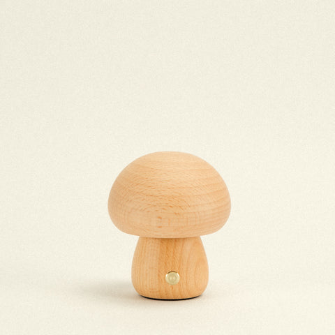 Mushie Lamp Duo | Small & Regular | Beech