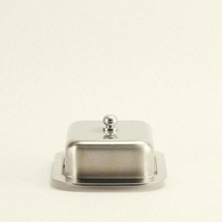 ceramic butter dish - minimalist considered design - Dennis Did It