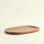 oval decorative tray - minimalist considered home object - Dennis Did It