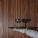 ceramic catch-all dish tall - deep round ceramic bowl - Dennis Did It