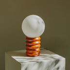 ceramic ribbon lamp and cup and saucer gift bundle - Dennis Did It