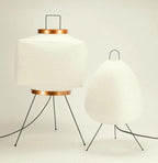 square and rectangular rice paper floor lamp bundle - Dennis Did It