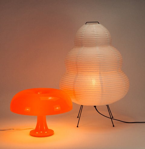 Above The Clouds + Puffball Lamp Bundle - Blood Orange - Lamp - Dennis Did It