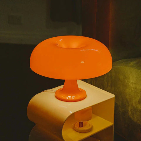 Puffball Lamp | Blood Orange | UK Plug-Dennis Did It