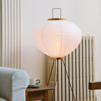 rice paper floor lamp trio bundle - three lamp set - Dennis Did It