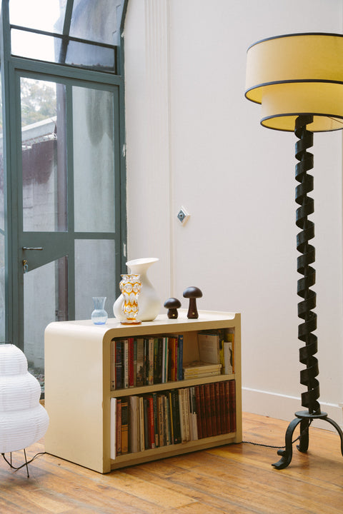 Mushie Lamp Duo | Small & Regular | Walnut