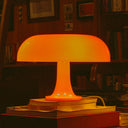 square floor lamp and blood orange ceramic lamp bundle - Dennis Did It