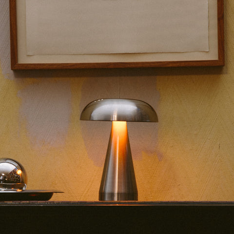 Portable Metal Touch Lamp | Aluminium