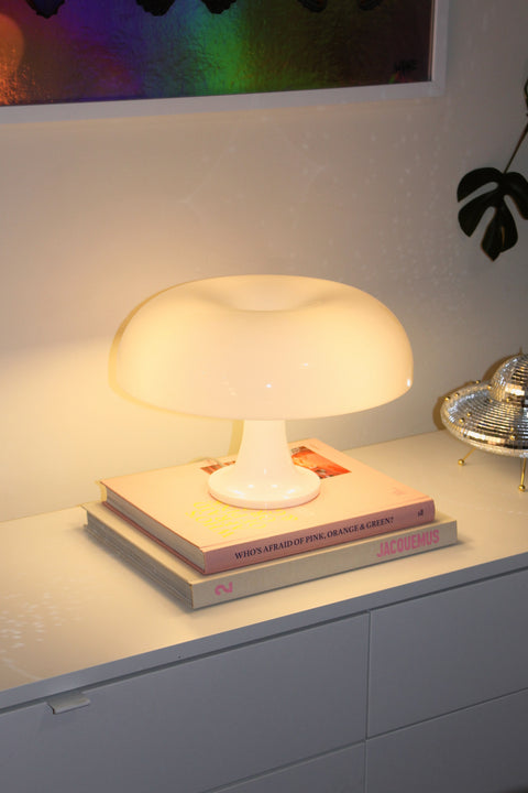 Puffball Lamp | Snow White