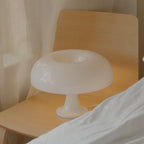 acrylic sphere lamp - snow white - Dennis Did It