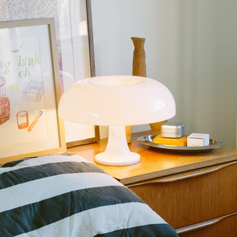 Puffball Lamp | Snow White