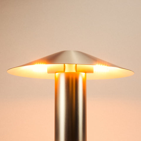 Hoist Lamp | Brushed Metal