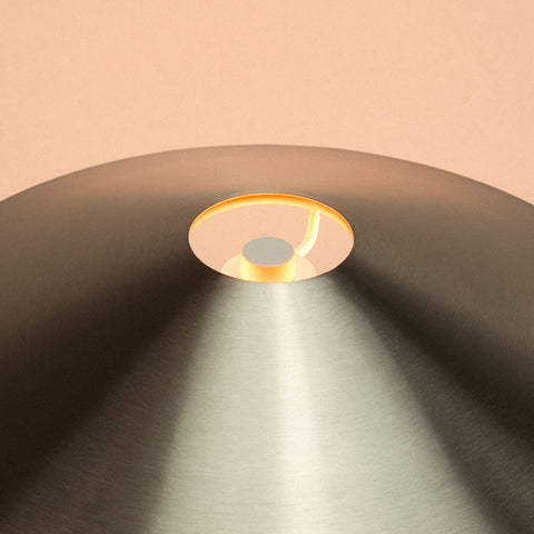Hoist Lamp | Brushed Metal
