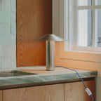 Hoist Lamp | Brushed Metal-Dennis Did It